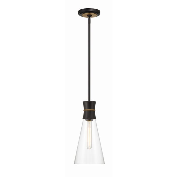 One Light Mini Pendant by Crystorama One Light Mini Pendant by Crystorama
