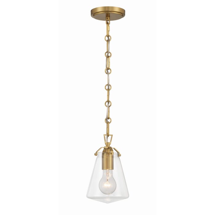 One Light Mini Pendant by Crystorama One Light Mini Pendant by Crystorama