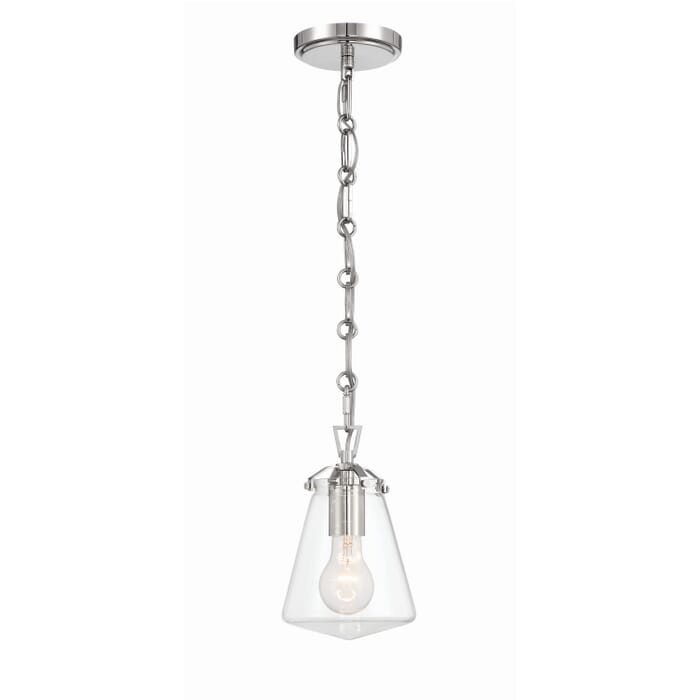 One Light Mini Pendant by Crystorama One Light Mini Pendant by Crystorama