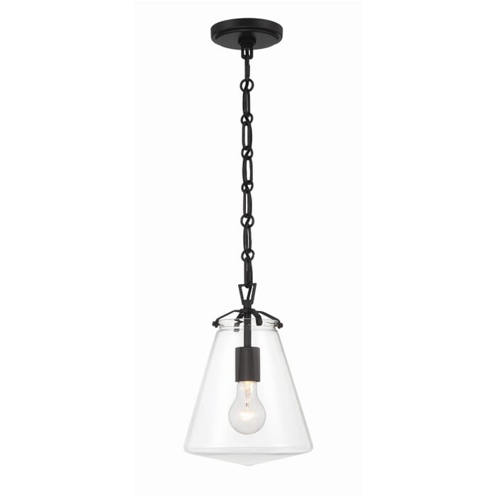 One Light Mini Pendant by Crystorama One Light Mini Pendant by Crystorama