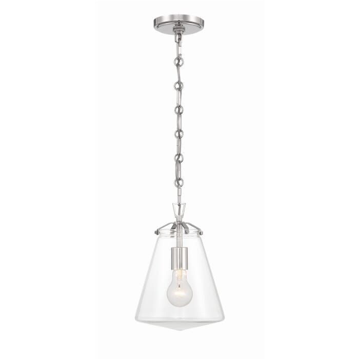 One Light Mini Pendant by Crystorama One Light Mini Pendant by Crystorama