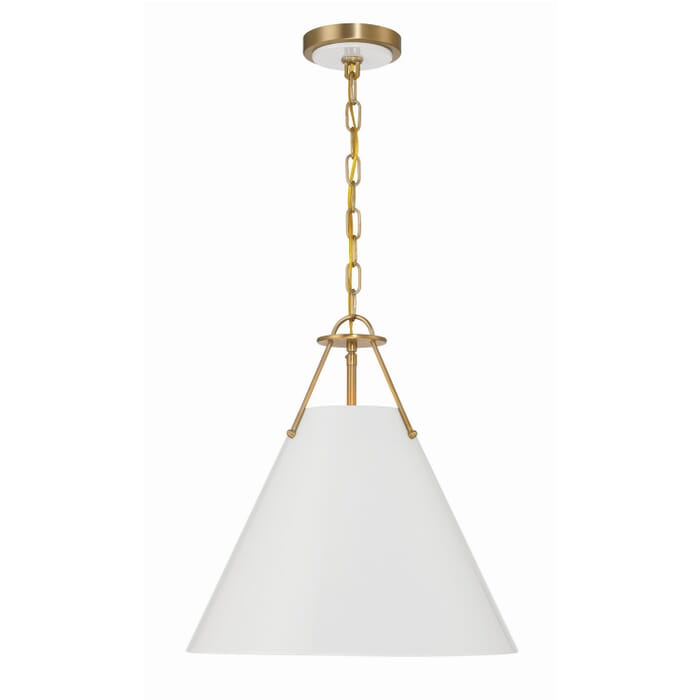 Three Light Pendant by Crystorama Three Light Pendant by Crystorama