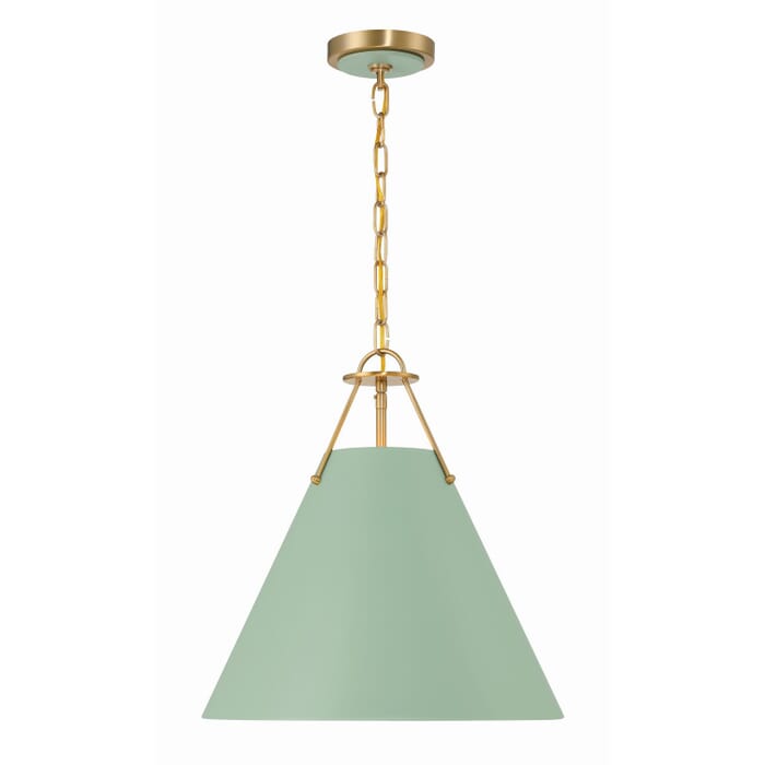Three Light Pendant by Crystorama Three Light Pendant by Crystorama