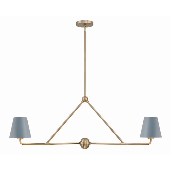 Two Light Chandelier by Crystorama Two Light Chandelier by Crystorama