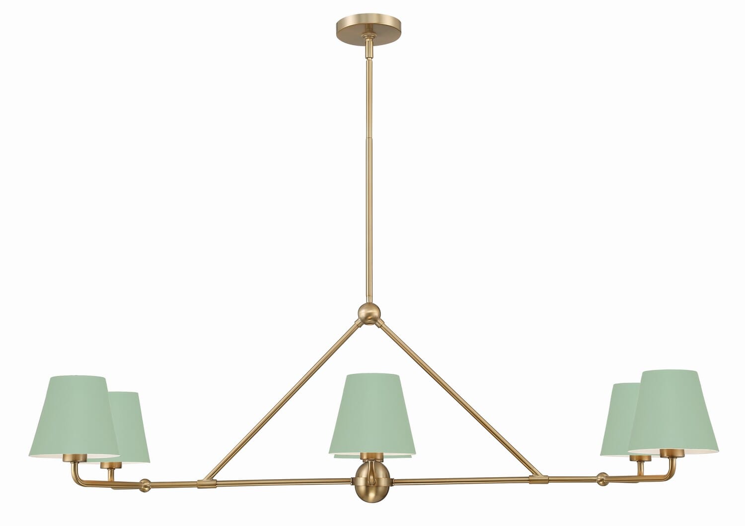 Six Light Chandelier by Crystorama
