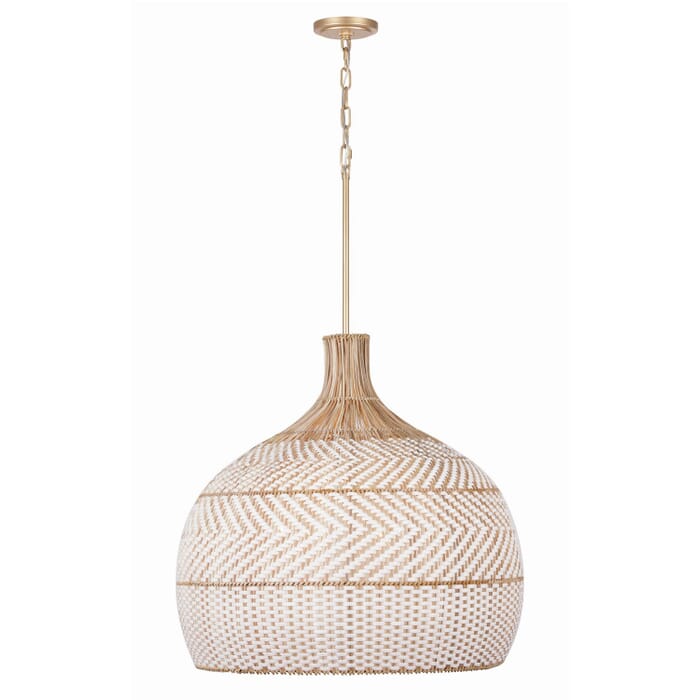 Six Light Chandelier by Crystorama Six Light Chandelier by Crystorama