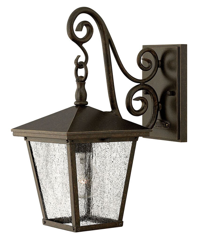 Regency Bronze LED Wall Mount from the Trellis Collection