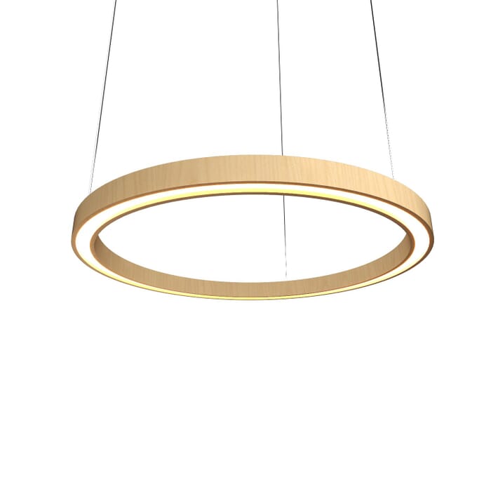 Frame LED Pendant in Maple Frame LED Pendant in Maple