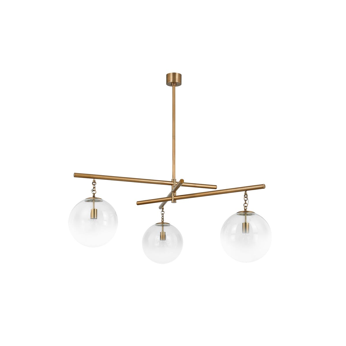 Three Light Chandelier by Troy Lighting