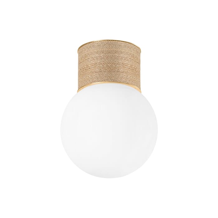 One Light Flush Mount by Hudson Valley One Light Flush Mount by Hudson Valley