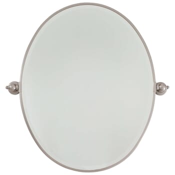 Minka Lavery Large Oval Mirror - Beveled