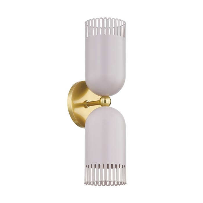 Two Light Wall Sconce by Mitzi Two Light Wall Sconce by Mitzi