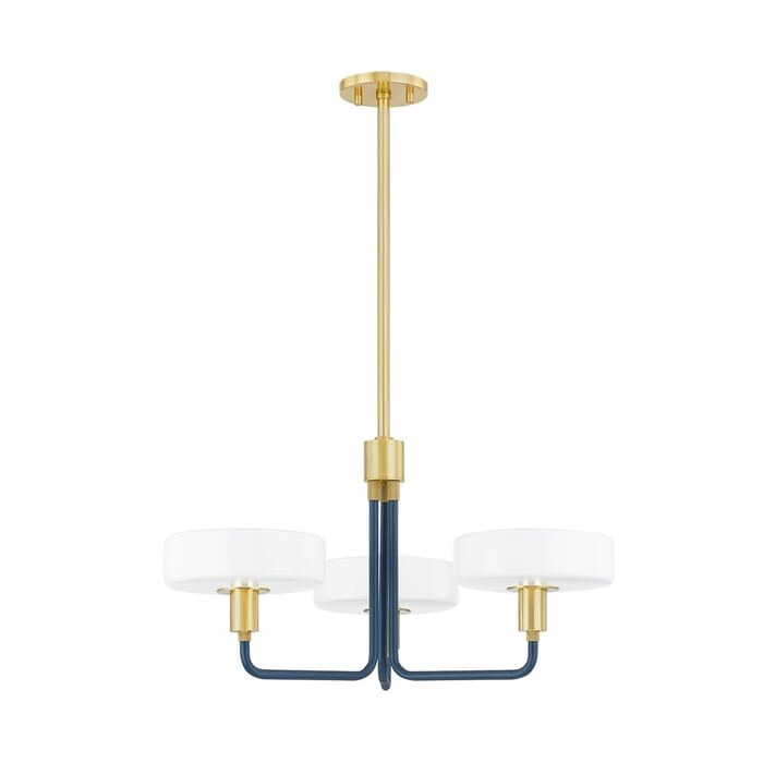 Three Light Chandelier by Mitzi Three Light Chandelier by Mitzi