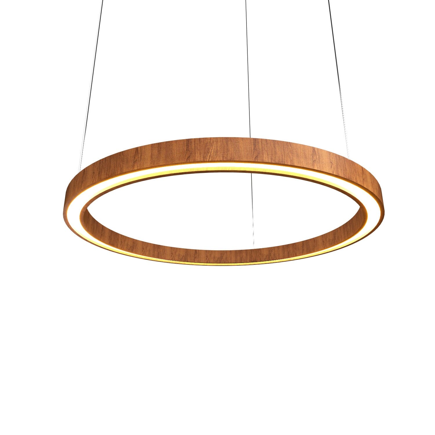 Clean LED Wall Lamp in Imbuia