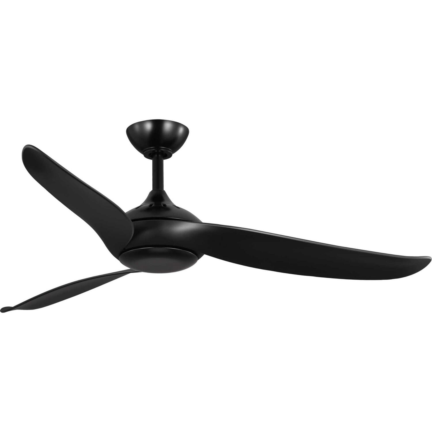 Matte Black 52"Ceiling Fan from the Conte Collection