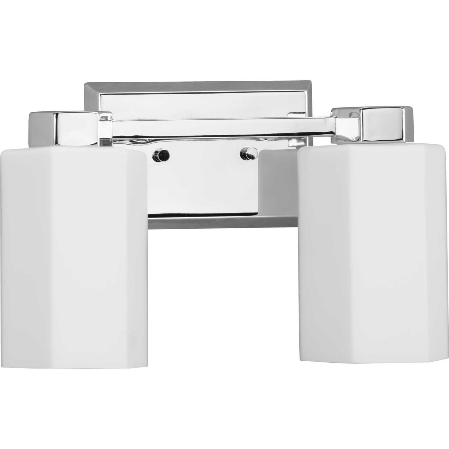 Polished Chrome Two Light Bath & Vanity from the Estrada Collection