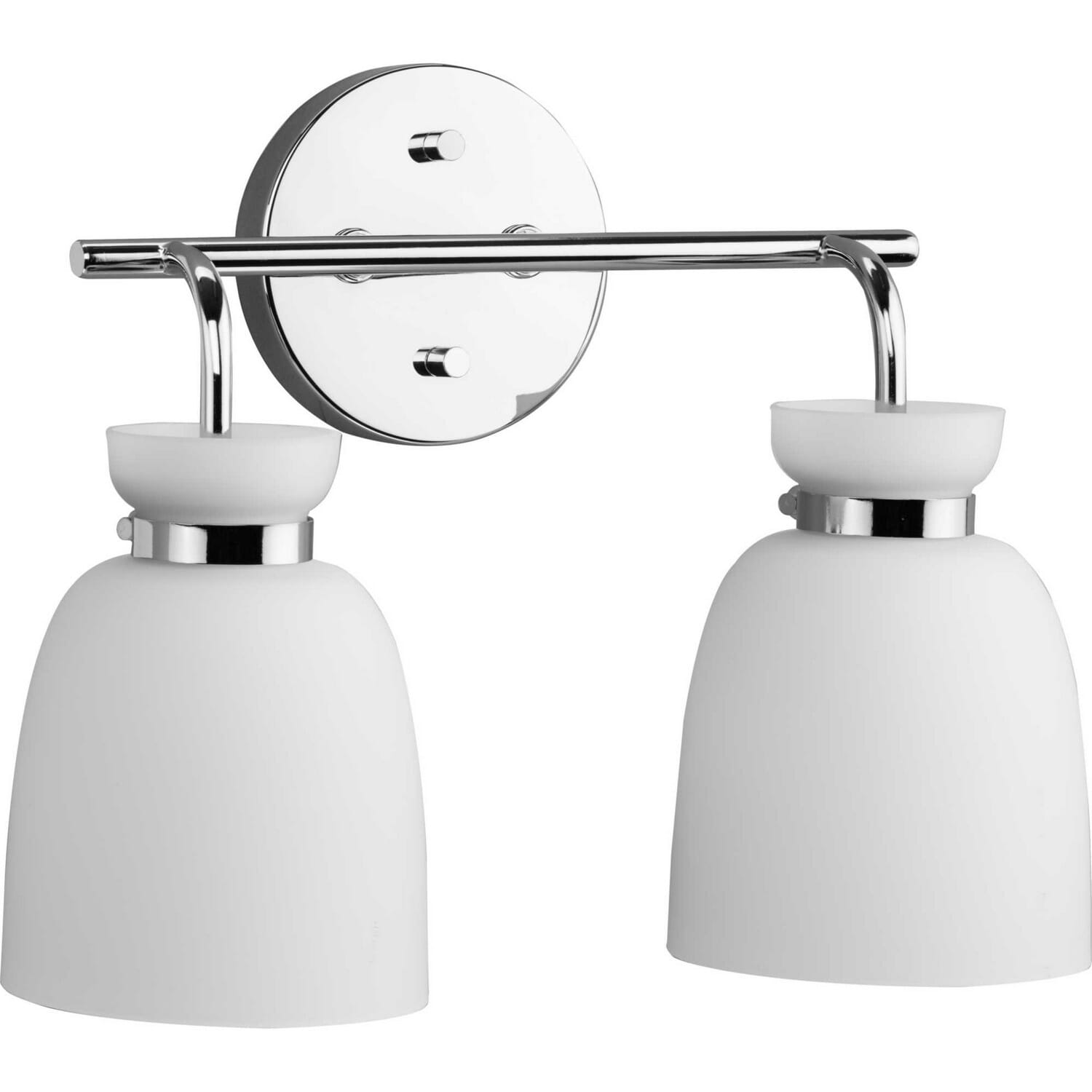 Polished Chrome Two Light Bath & Vanity from the Lexie Collection