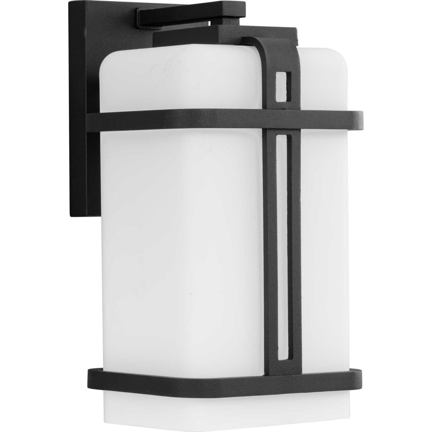 Black One Light Outdoor Wall Lantern from the Ellery Collection