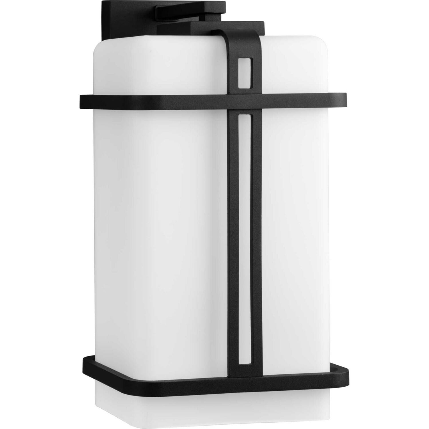Black One Light Outdoor Wall Lantern from the Ellery Collection