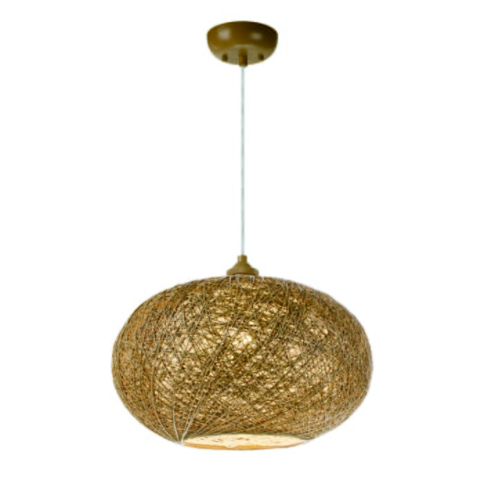 Maxim Lighting Bali 15.75" Twine Pendant in Natural Maxim Lighting Bali 15.75" Twine Pendant in Natural