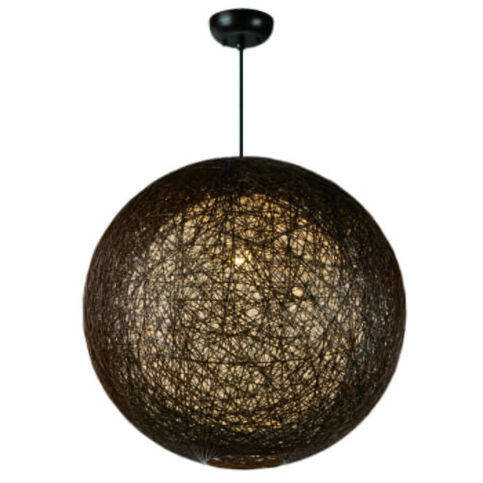 Maxim Bali Twine Pendant Light in Chocolate Maxim Bali Twine Pendant Light in Chocolate