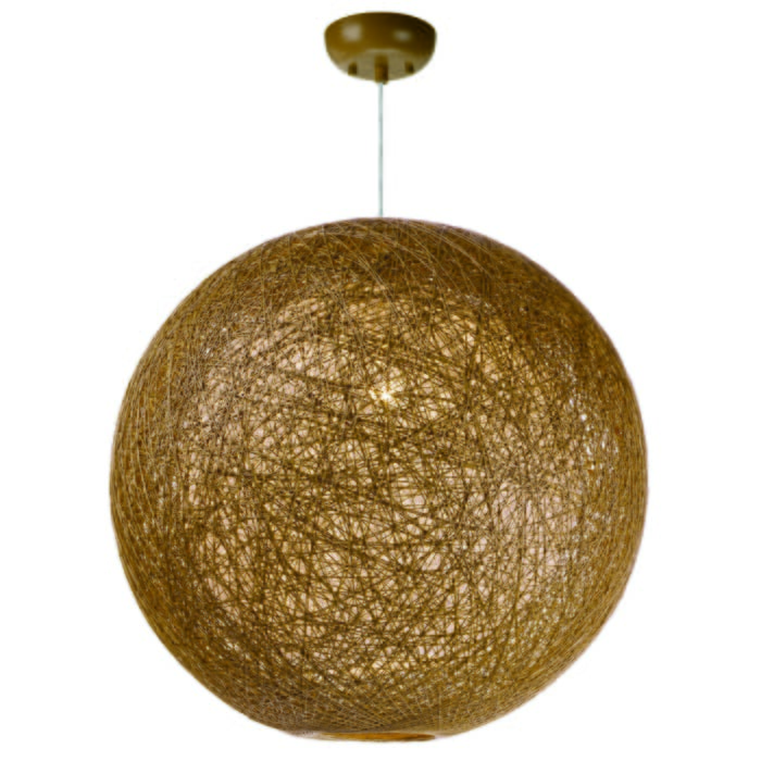 Maxim Lighting Bali 24" Twine Pendant in Natural Maxim Lighting Bali 24" Twine Pendant in Natural