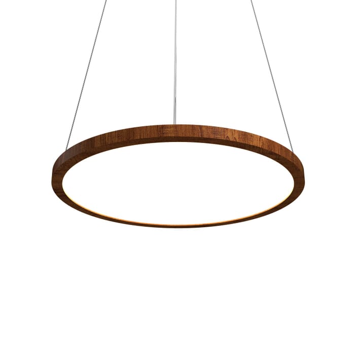 Naia LED Pendant in Imbuia Naia LED Pendant in Imbuia