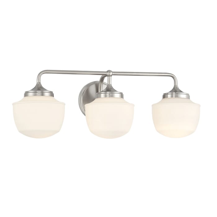 Three Light Bath Vanity by Minka-Lavery Three Light Bath Vanity by Minka-Lavery