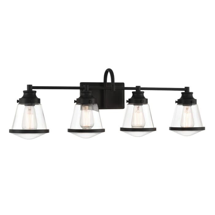 Four Light Bath Vanity by Minka-Lavery Four Light Bath Vanity by Minka-Lavery