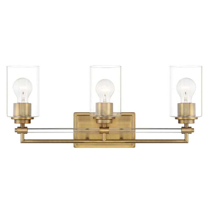 Three Light Bath Vanity by Minka-Lavery Three Light Bath Vanity by Minka-Lavery