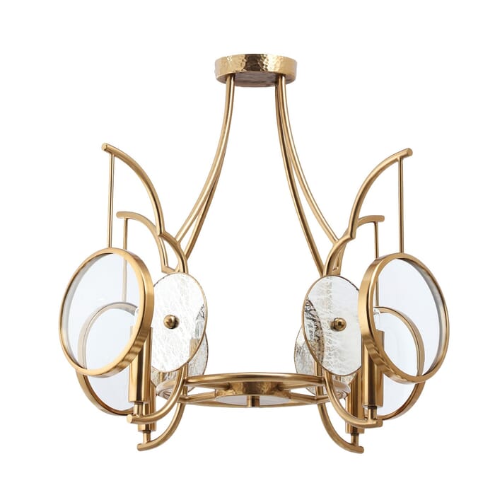 Four Light Semi Flush Mount by Minka-Lavery Four Light Semi Flush Mount by Minka-Lavery
