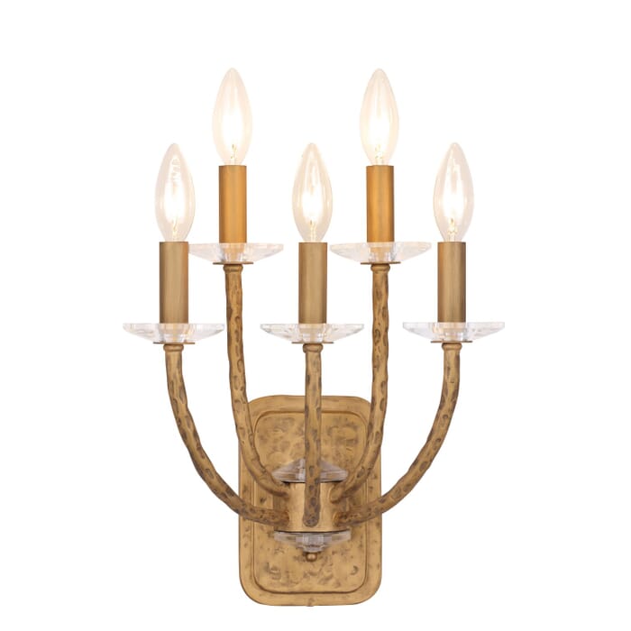Five Light Wall Sconce by Minka-Lavery Five Light Wall Sconce by Minka-Lavery