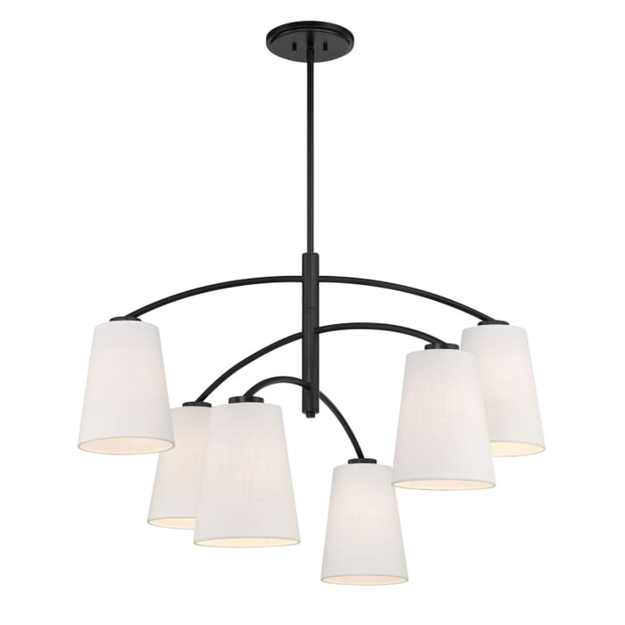 Six Light Chandelier by Minka-Lavery Six Light Chandelier by Minka-Lavery
