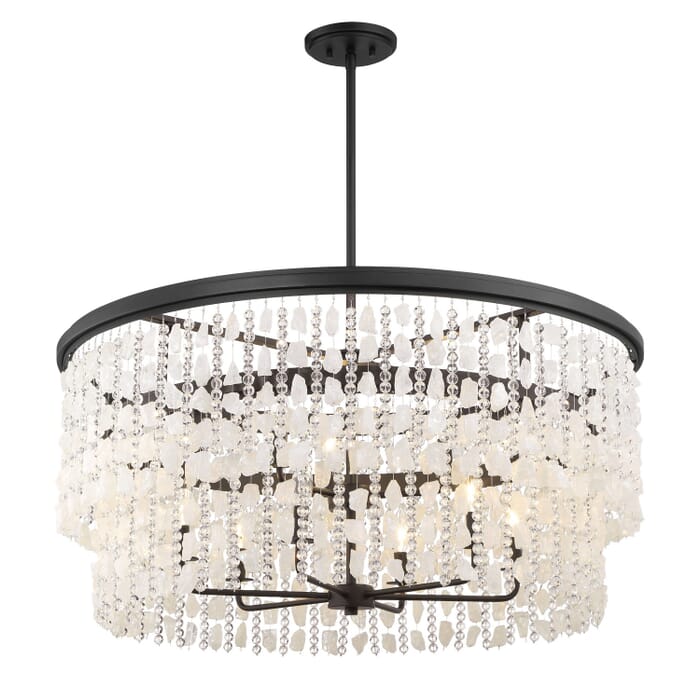 Nine Light Chandelier by Minka-Lavery Nine Light Chandelier by Minka-Lavery
