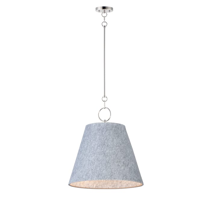 Maxim Acoustic Pendant Light in Satin Nickel Maxim Acoustic Pendant Light in Satin Nickel