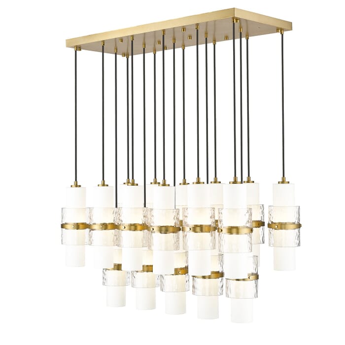 17 Light Linear Chandelier 17 Light Linear Chandelier