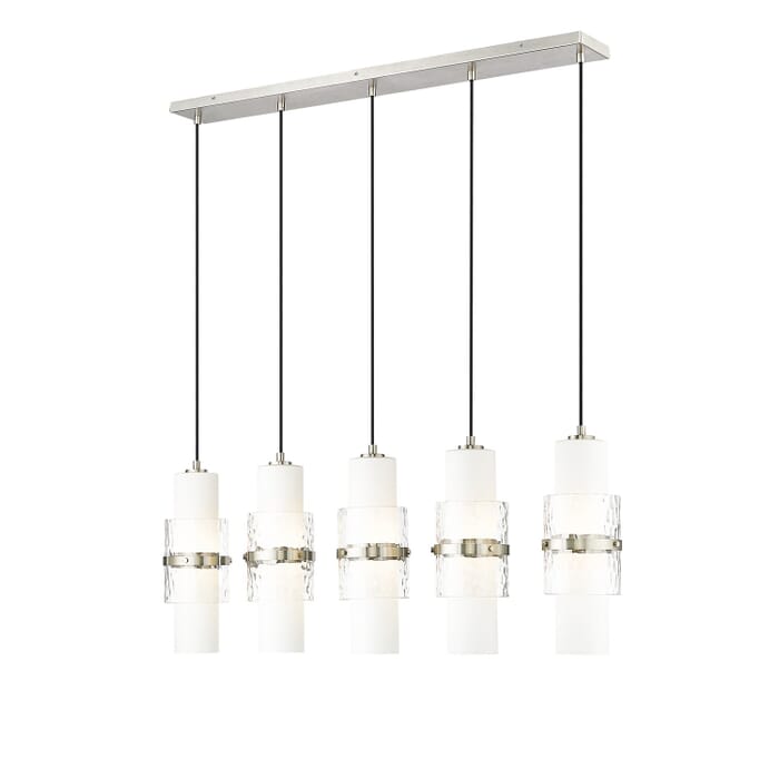 Five Light Linear Chandelier Five Light Linear Chandelier
