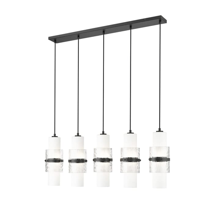 Five Light Linear Chandelier Five Light Linear Chandelier