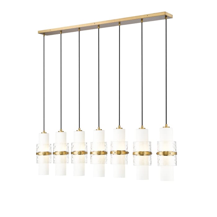 Seven Light Linear Chandelier Seven Light Linear Chandelier
