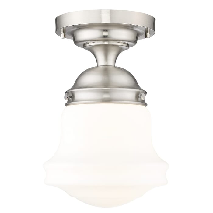 One Light Flush Mount One Light Flush Mount