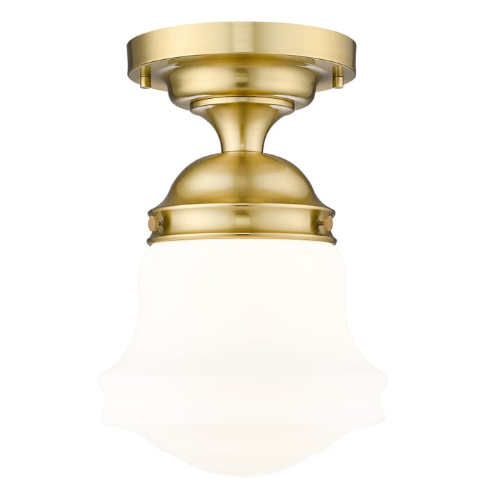 One Light Flush Mount One Light Flush Mount