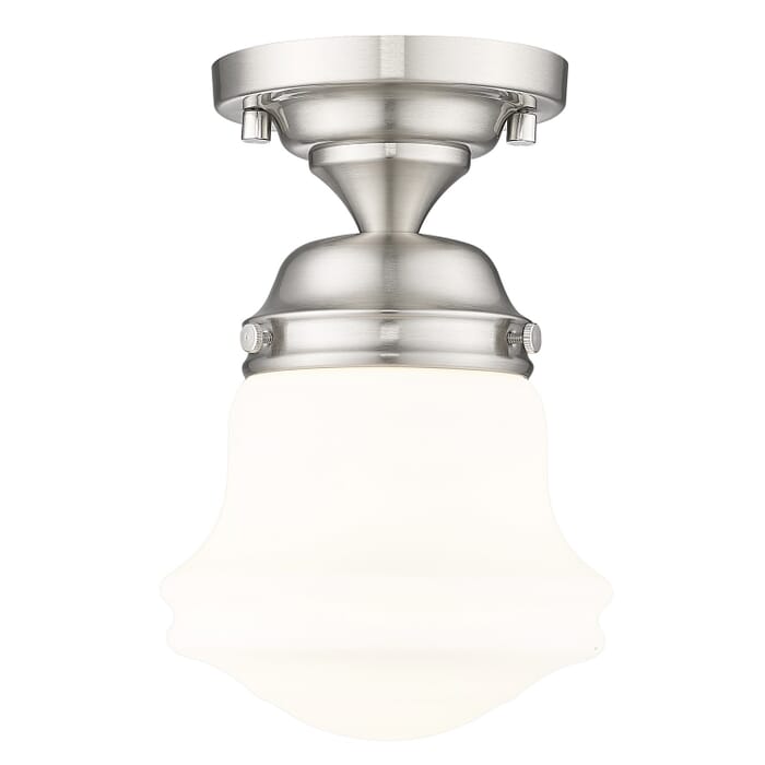 One Light Flush Mount One Light Flush Mount