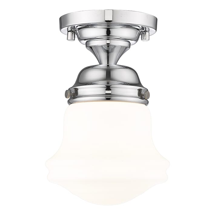 One Light Flush Mount One Light Flush Mount
