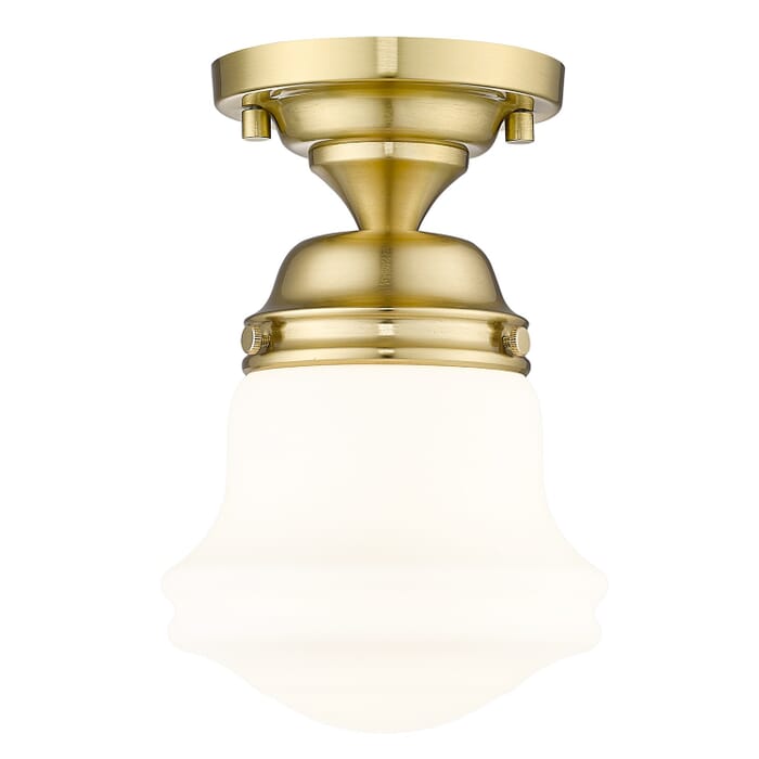 One Light Flush Mount One Light Flush Mount