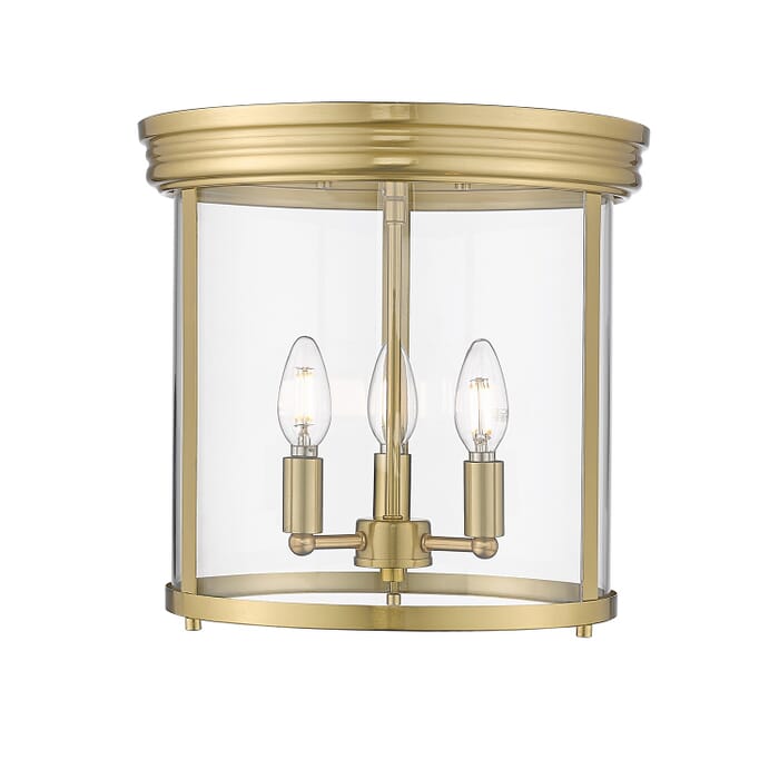Three Light Flush Mount Three Light Flush Mount