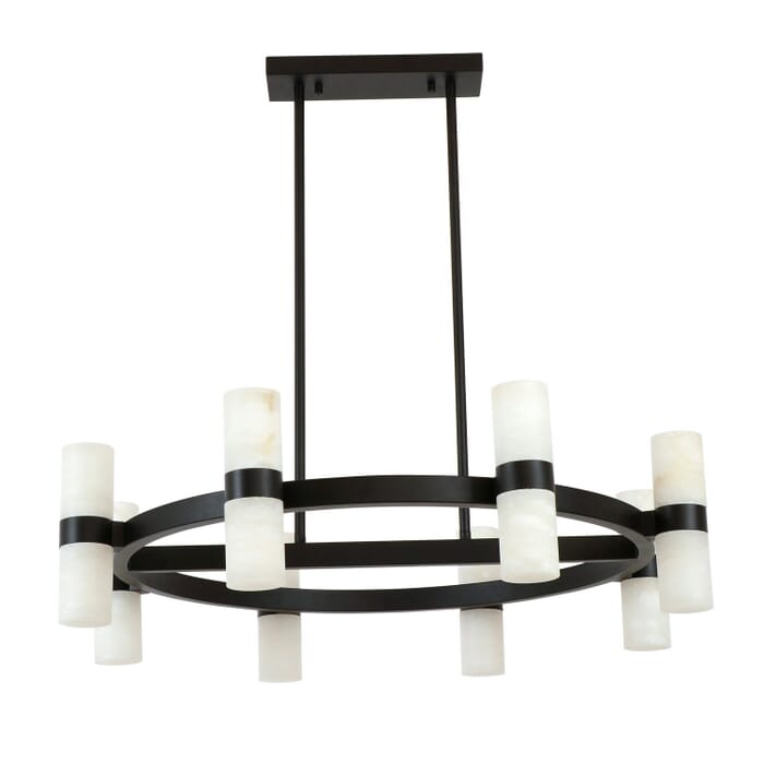 Luella 16-Light Pendant in Black Luella 16-Light Pendant in Black