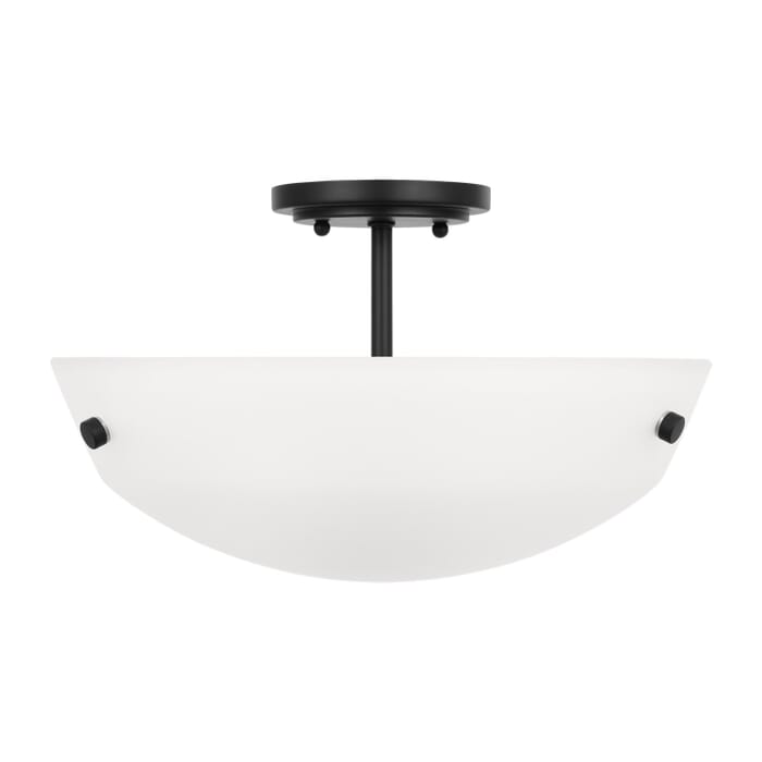 Two Light Semi-Flush Convertible Pendant Two Light Semi-Flush Convertible Pendant