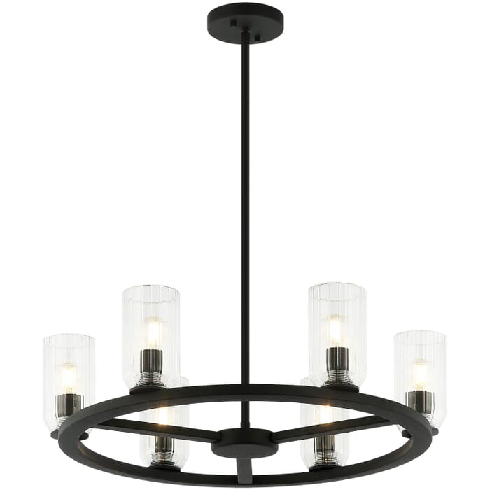 Six Light Pendant by Matteo Lighting Six Light Pendant by Matteo Lighting