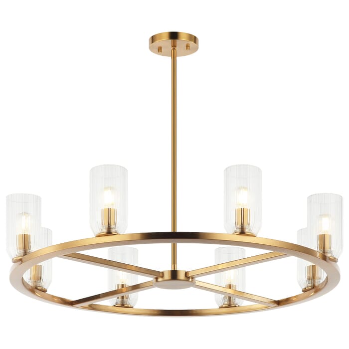 Eight Light Pendant by Matteo Lighting Eight Light Pendant by Matteo Lighting