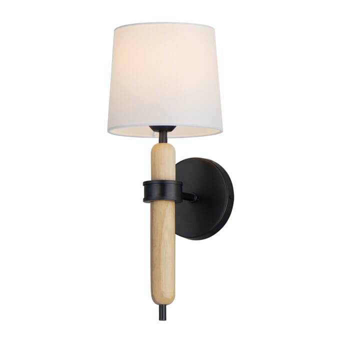 One Light Wall Sconce by Maxim One Light Wall Sconce by Maxim